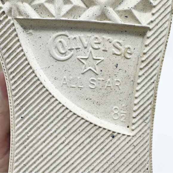 Converse Men's  chuck 70 recycled low-top Oxford sneakers Sz 8.5 - Picture 7 of 14